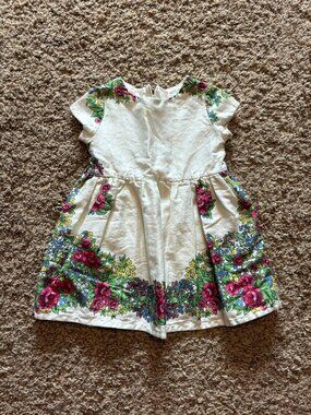 Palava floral toddler dress
